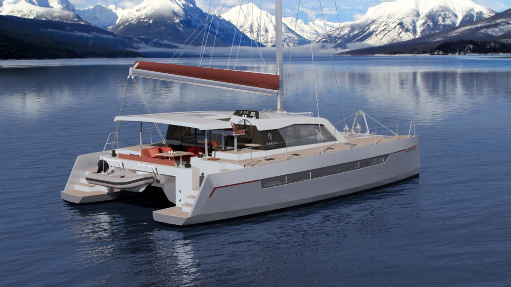 aluminium catamaran for blue water cruising - garcia yachts